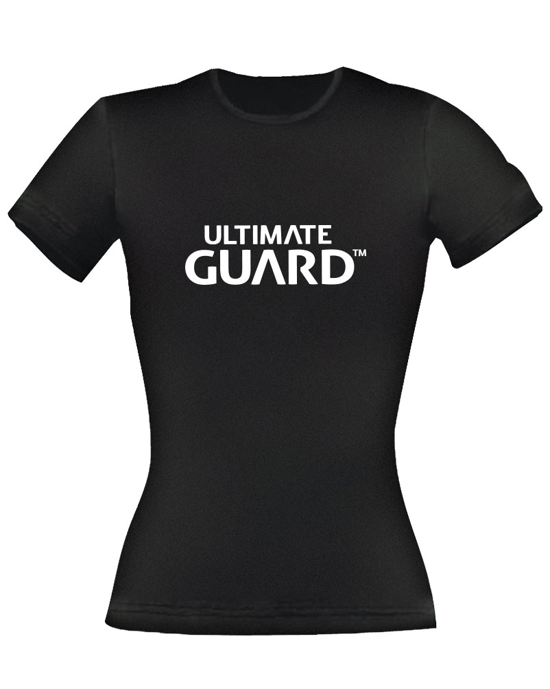 Ultimate Guard Ladies T-Shirt Wordmark Black Size XXL