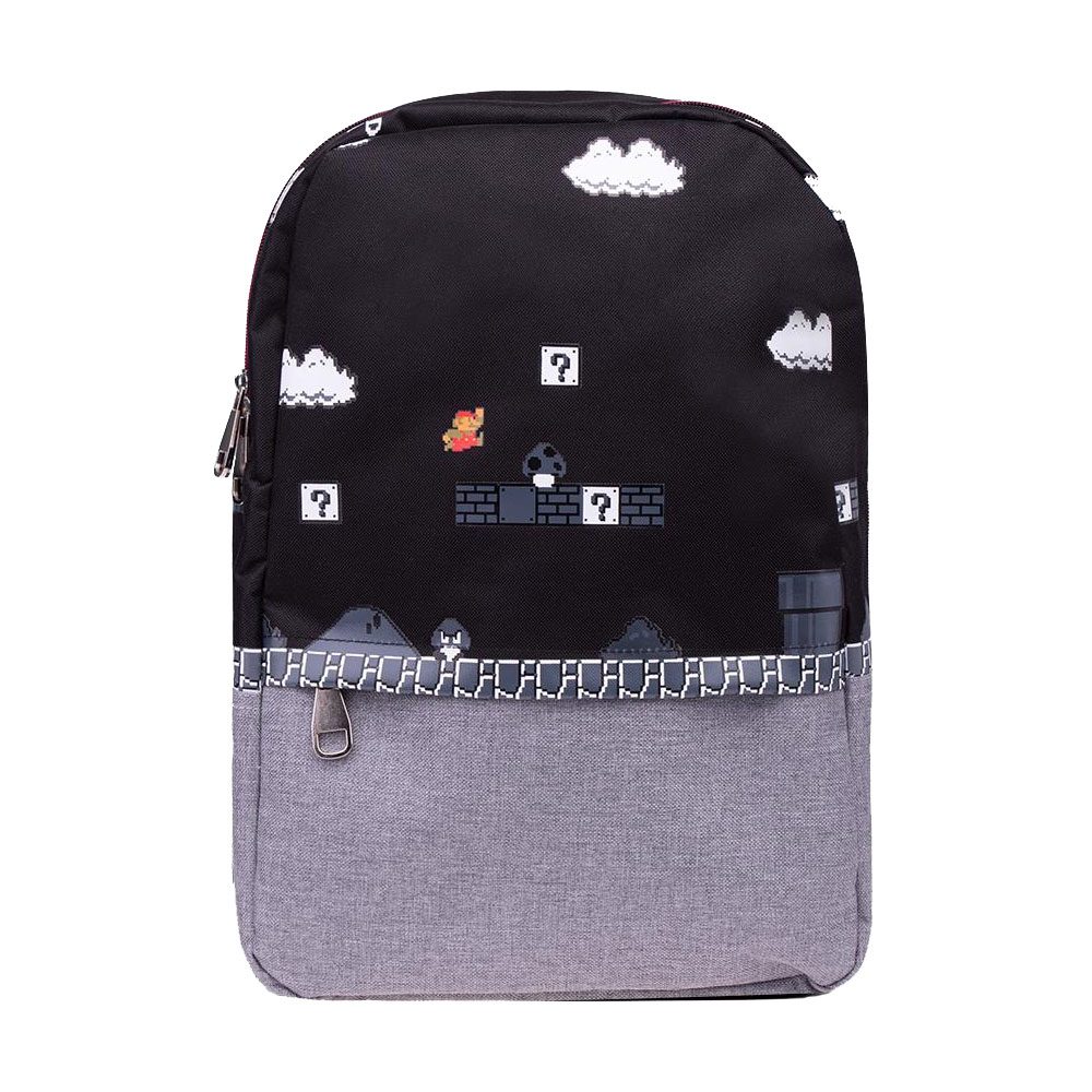 Super Mario Backpack 8-bit Placed Print