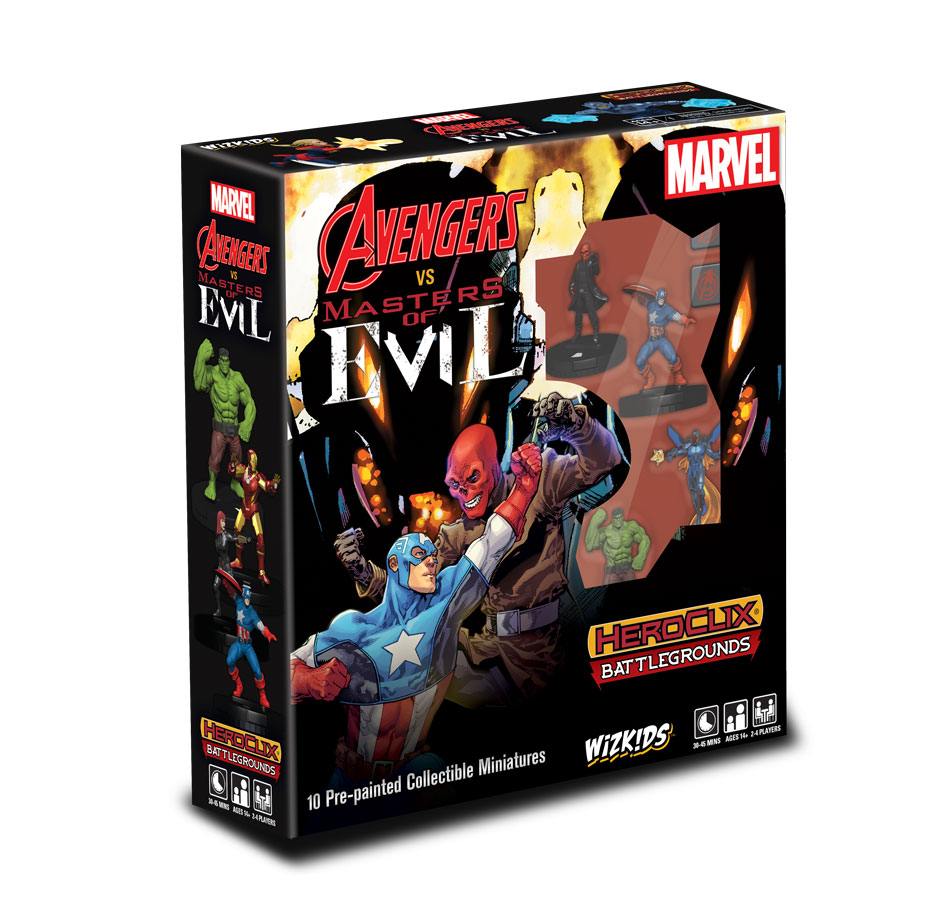 Marvel Heroclix Earth X Starter Set Includes Map Rules & 6 Figures Cards
