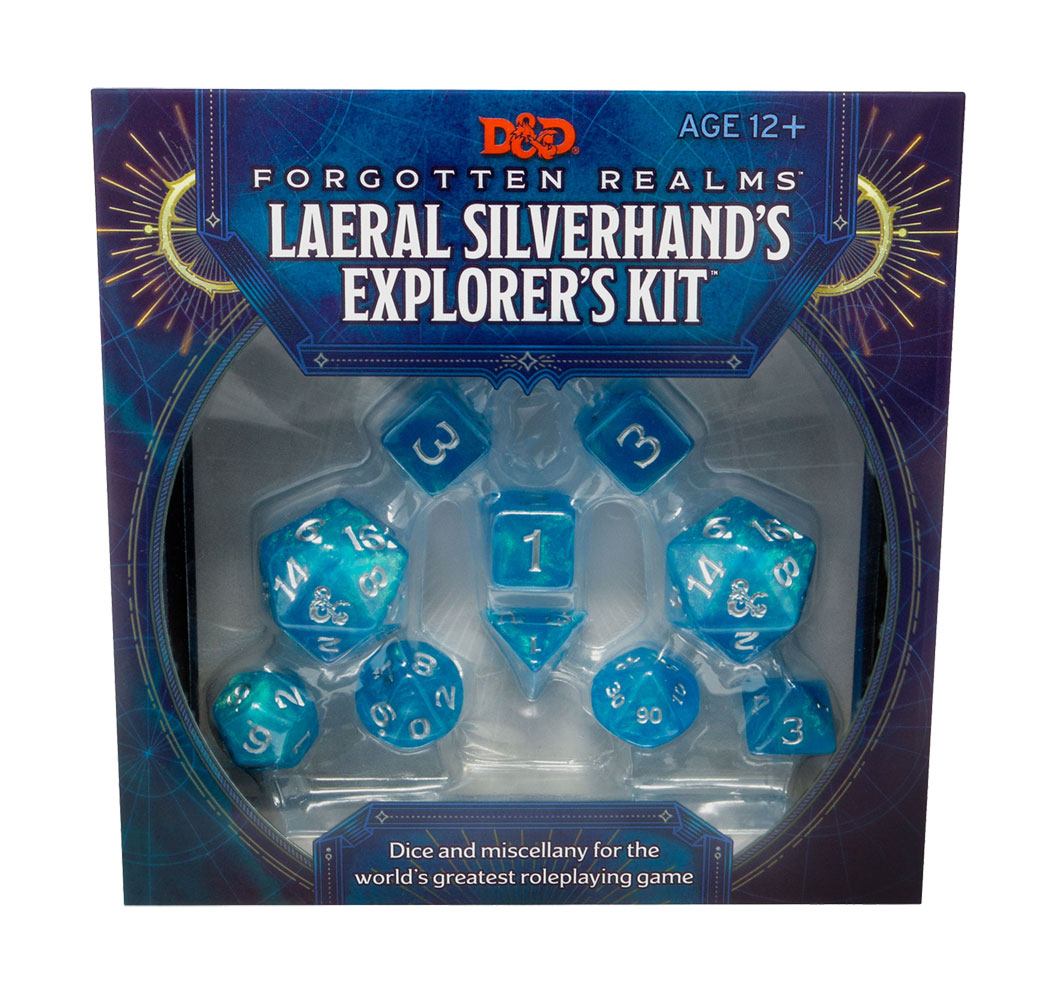 Dungeons & Dragons Forgotten Realms: Laeral Silverhand's Explorer's Kit - Dice & Miscellany english