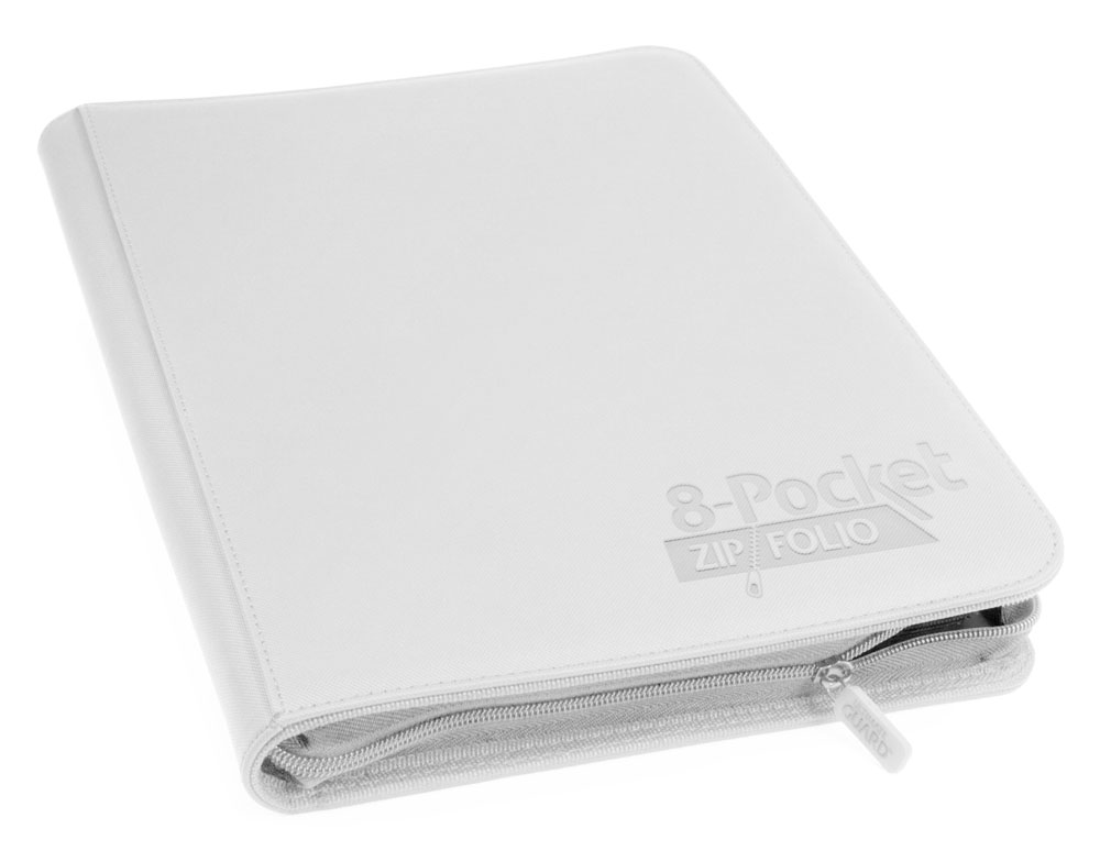 Ultimate Guard Zipfolio 320 - 16-Pocket XenoSkin - White