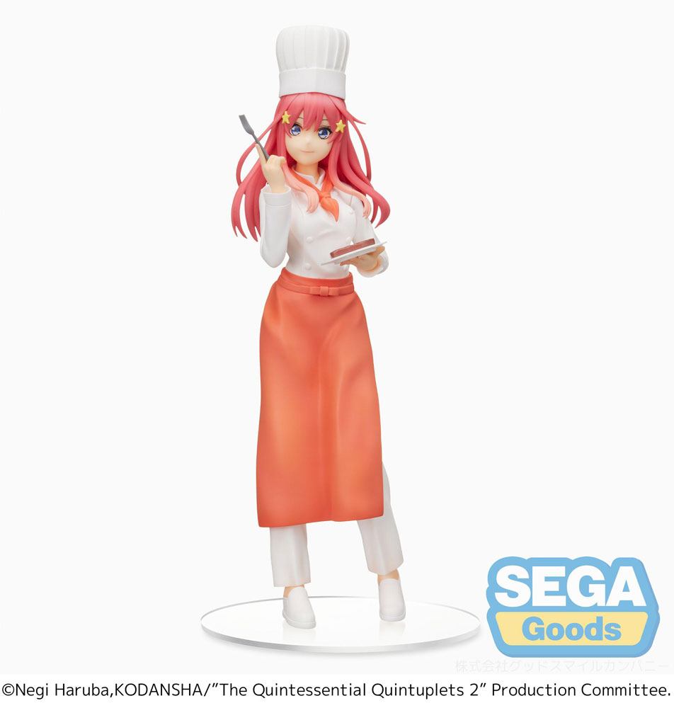 The Quintessential Quintuplets 2 SPM PVC Statue Itsuki Nakano Cook Ver. 23 cm - Damaged packaging
