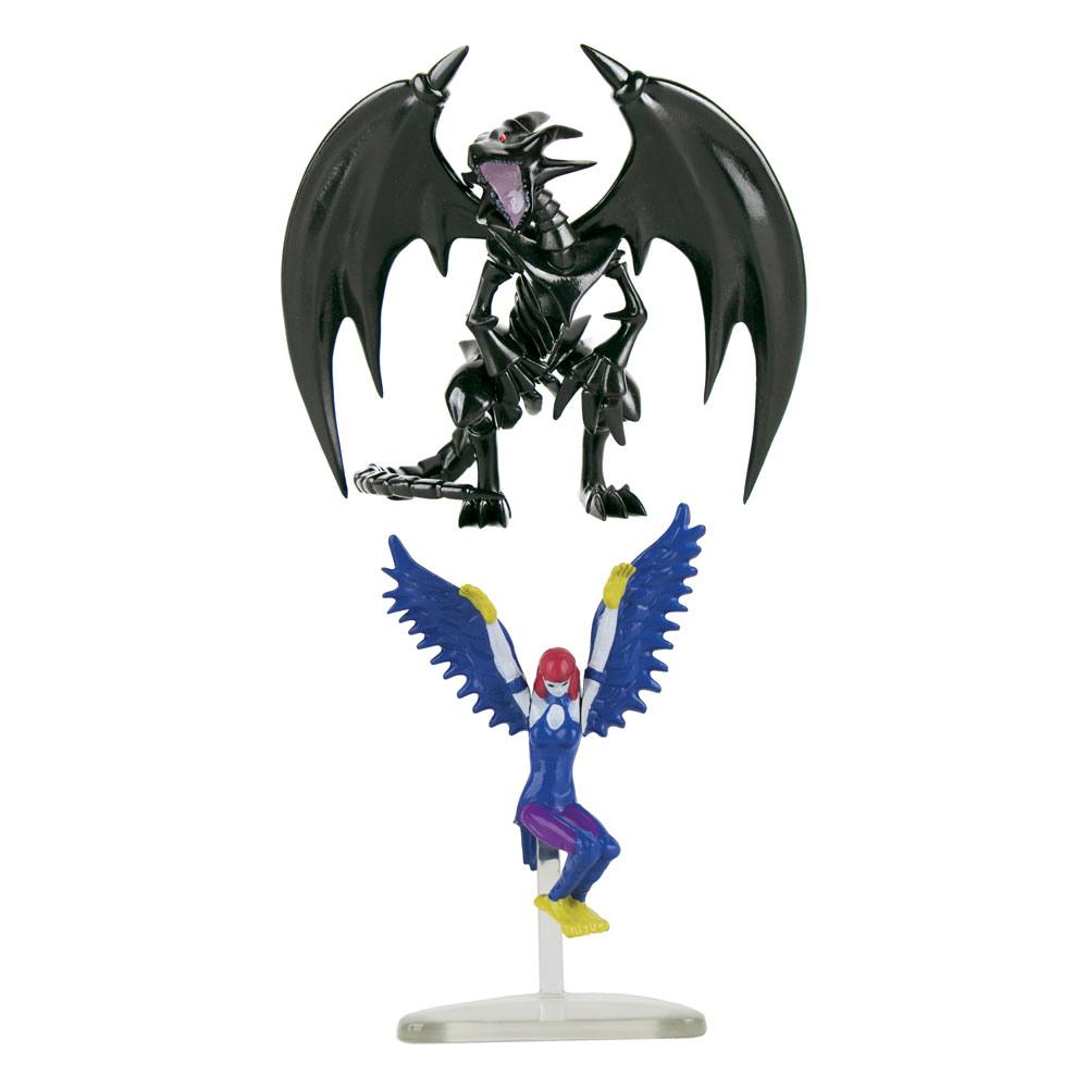 Yu-Gi-Oh! Action Figures 2-Pack Red-Eyes Black Dragon & Harpie Lady 10 cm