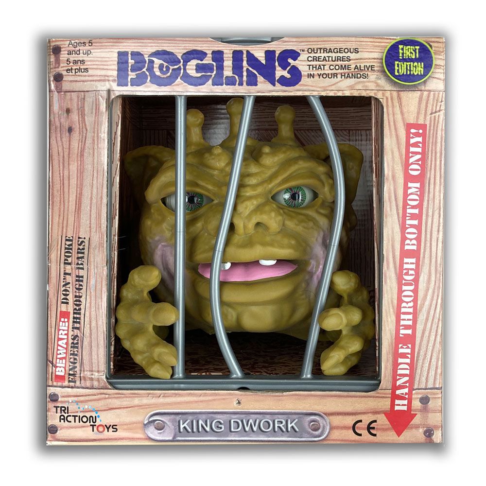 Boglins Hand Puppet King Dwork - Damaged packaging
