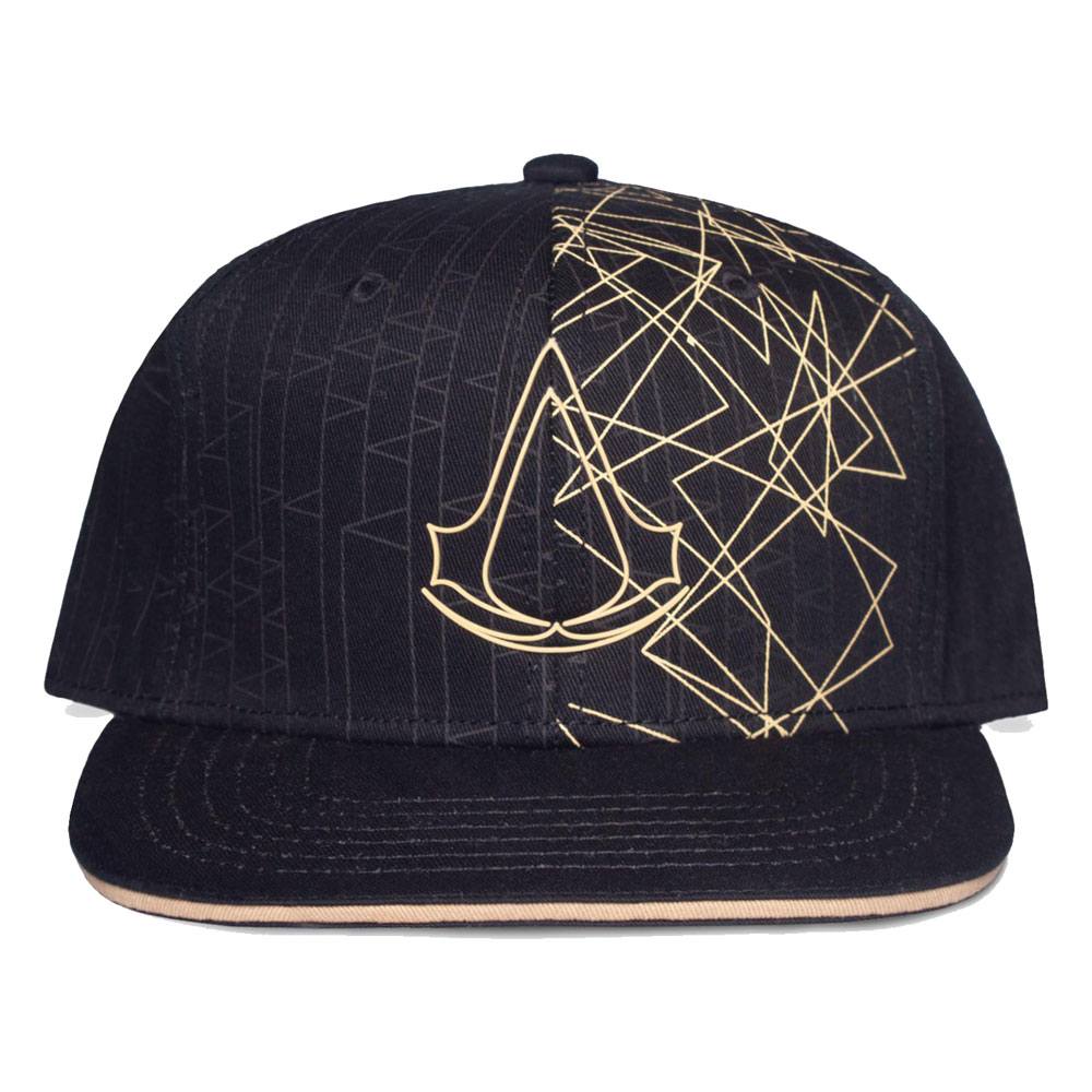 Assassin's Creed Curved Bill Cap Logo-Print Gold
