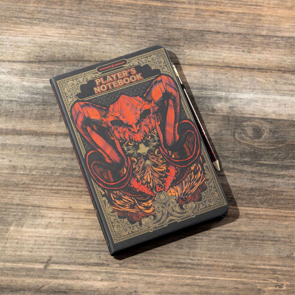 Dungeons & Dragons Notebook and Pen