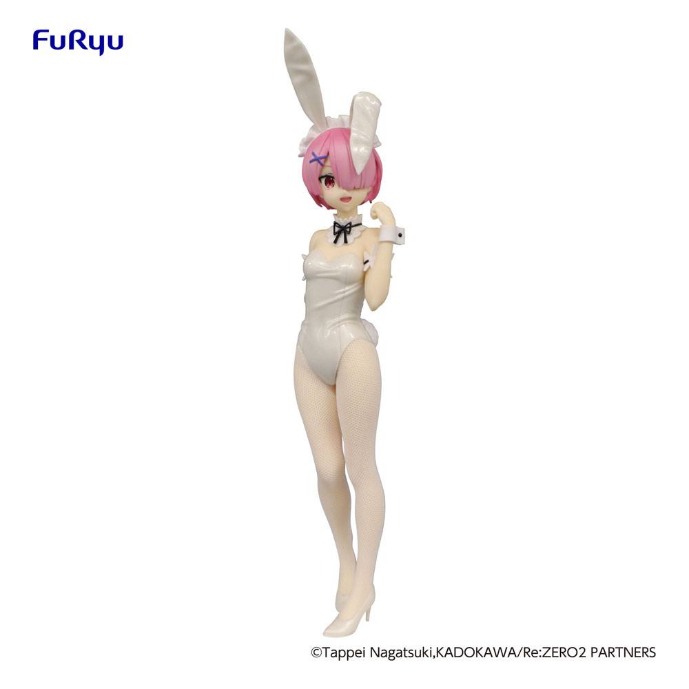 Re:Zero - Starting Life in Another World BiCute Bunnies PVC Statue Ram White Pearl Color Ver. 30 cm - Damaged packaging