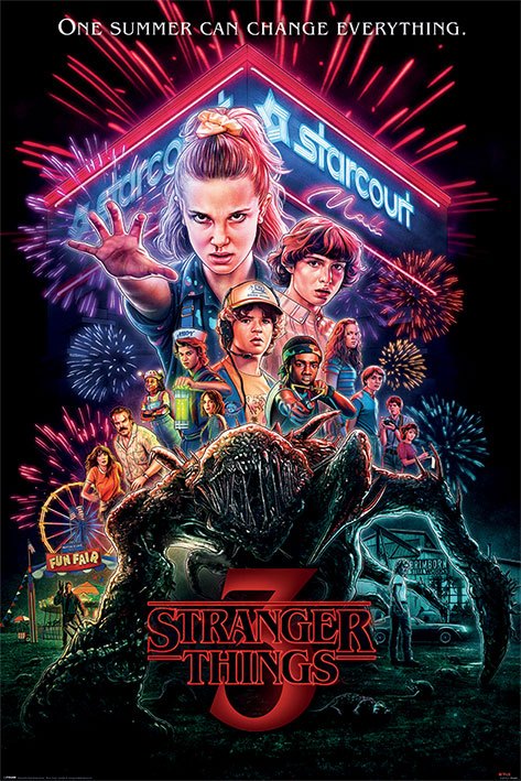 Stranger Things Poster Pack Summer of 85 61 x 91 cm (5)