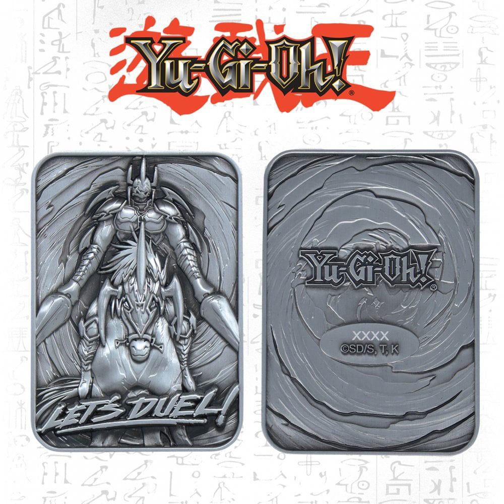 FaNaTtik YuGiOh! Verzamelobject Metal Card Gaia The Fierce Knight Limited Edition Zilverkleurig