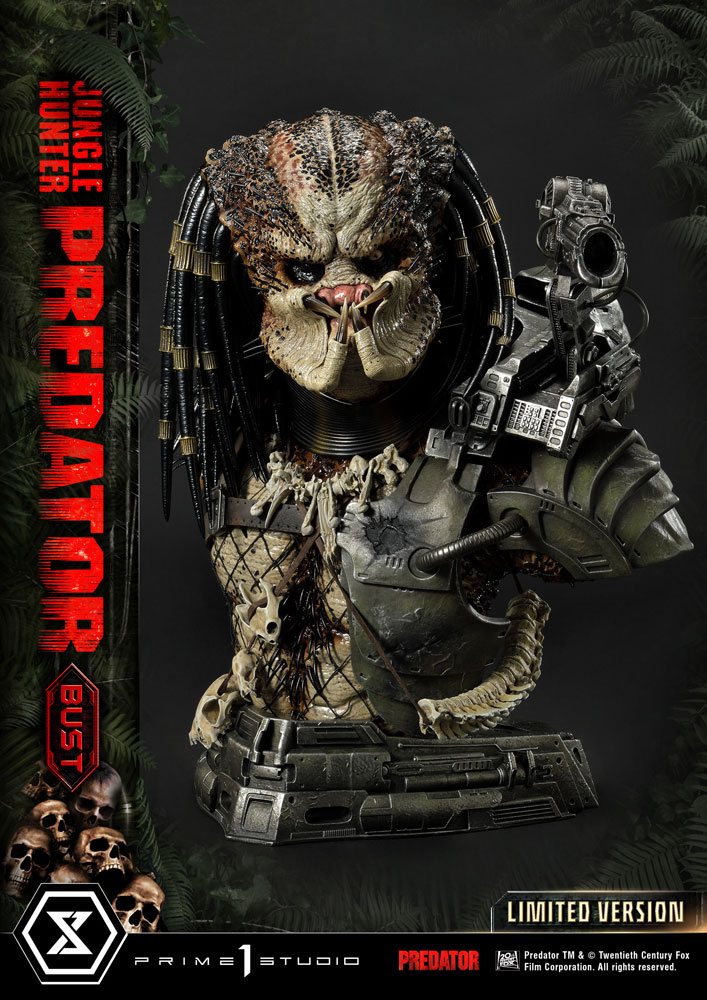 Predator Bust 1/3 Jungle Hunter Predator Limited Version 37 cm