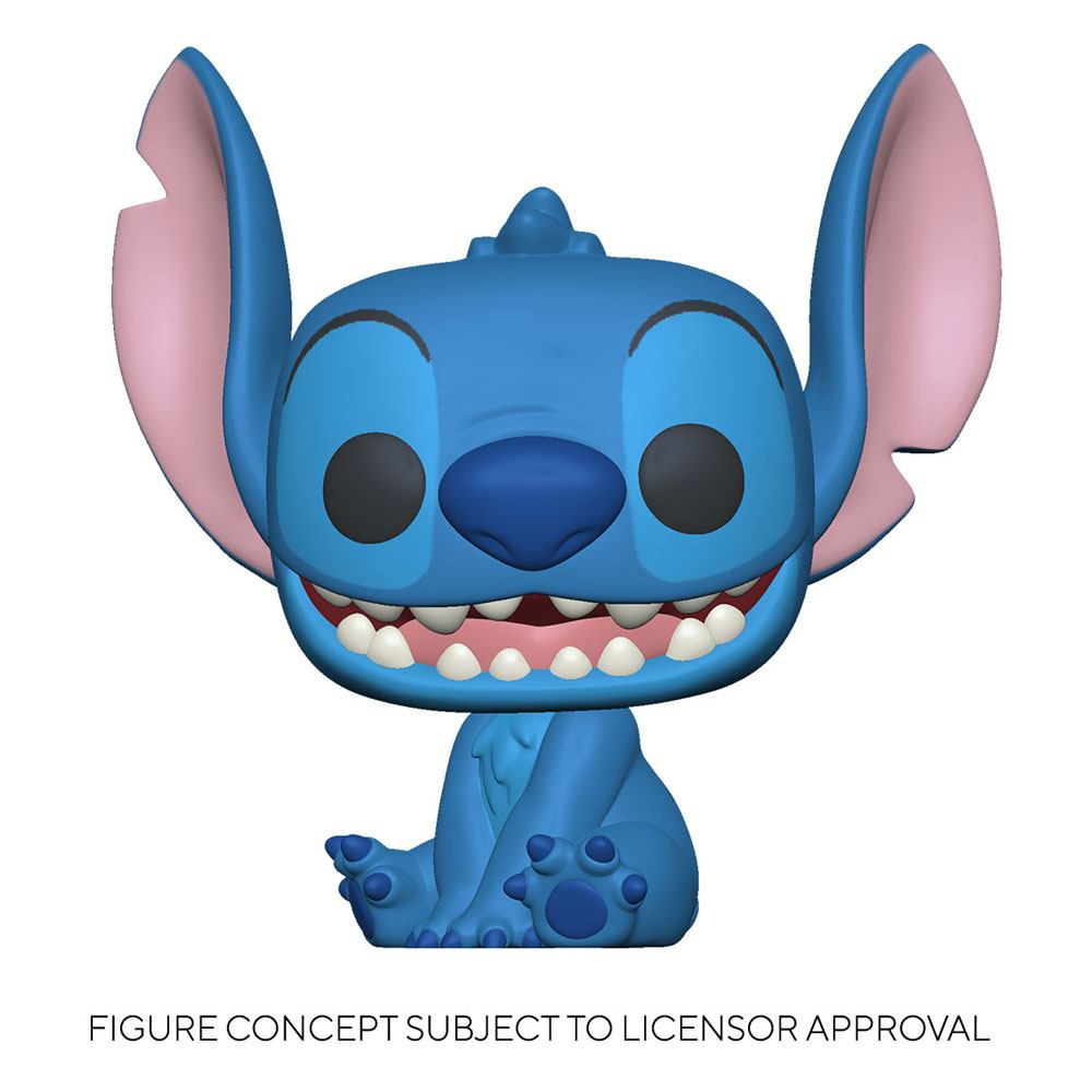 Lilo & Stitch POP! Disney Vinyl Figure Smiling Seated Stitch 9 cm