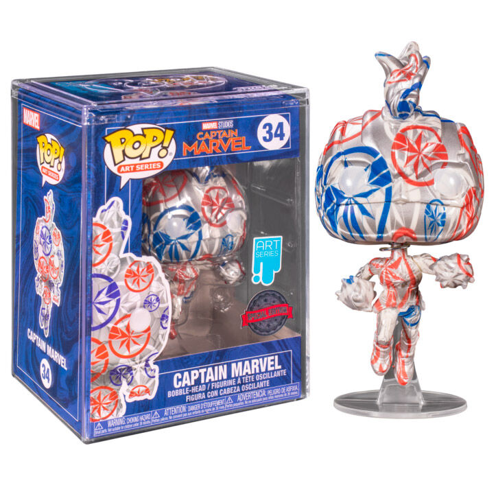Captain Marvel Special Edition Pop Art Series 9cm