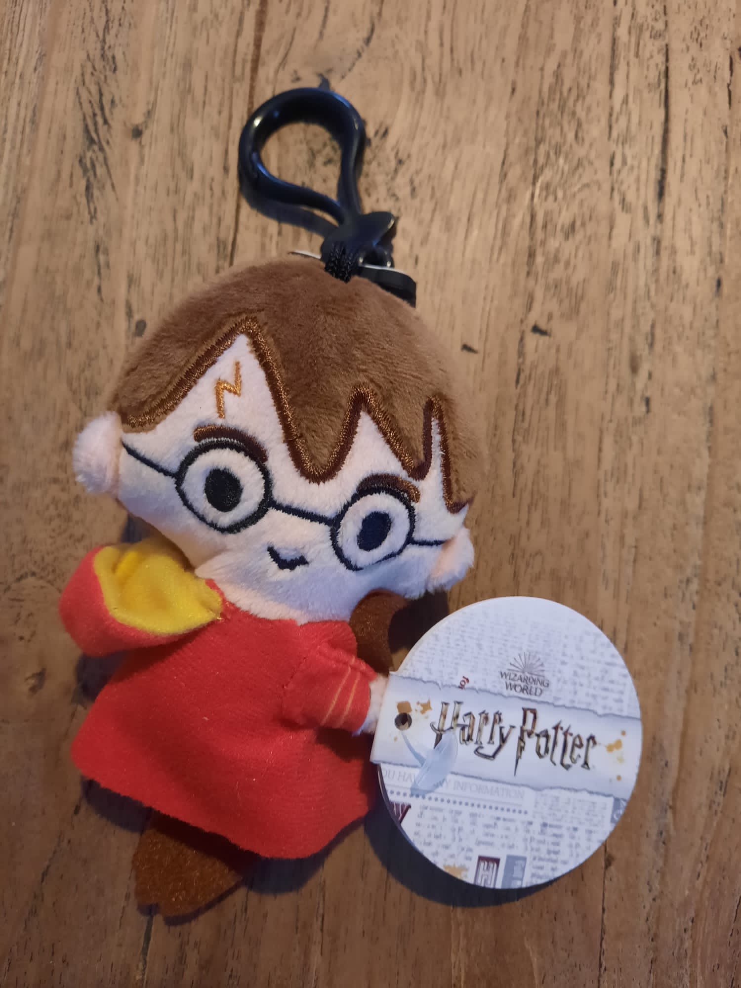 Harry Potter Plush Hanger Harry on Broom 8cm