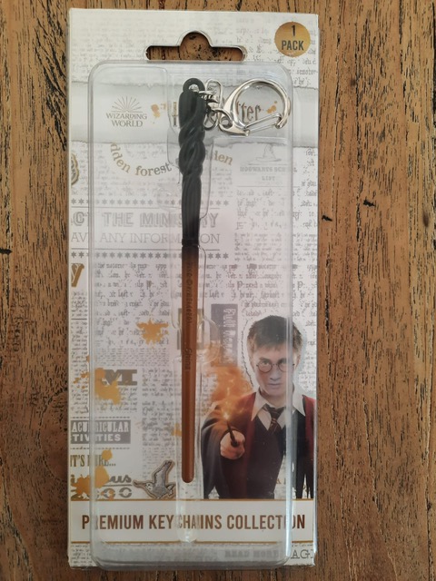 Harry Potter Keychain Neville Longbottom Wand