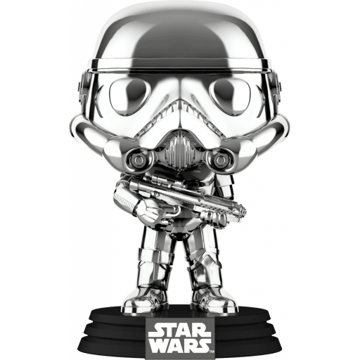 Star Wars POP! Vinyl Bobble-Head Stormtrooper Silver Chrome 10cm