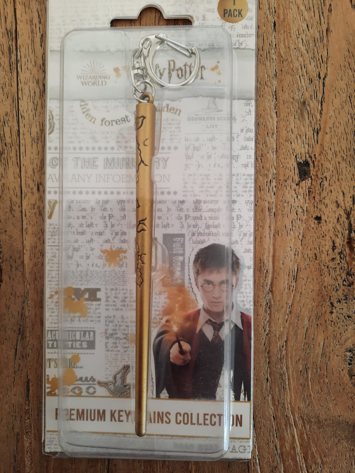 Harry Potter Keychain Luna Lovegood Wand