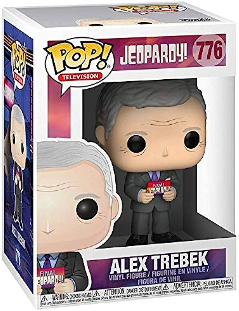 Jeopardy POP! Television Vinyl Figure Alex Trebek 9cm