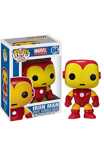 Marvel Comics POP! Vinyl Bobble-Head Iron Man 10cm