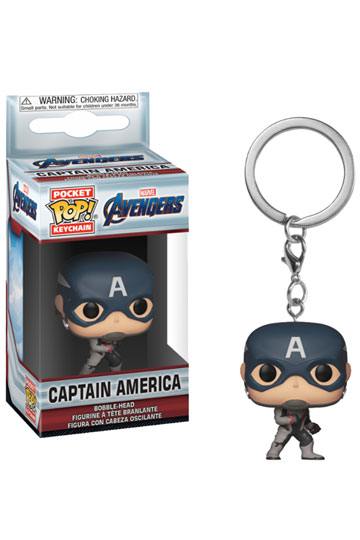 Avengers Endgame Pocket POP! Vinyl Keychain Captain America 4cm