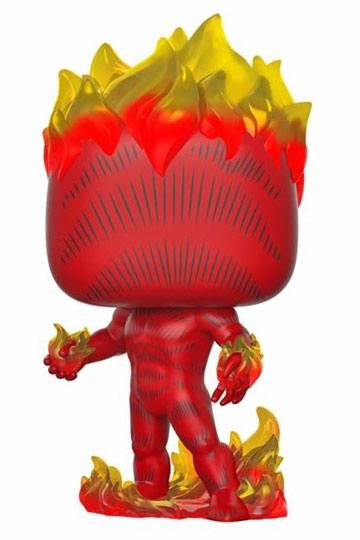 Marvel 80th POP! Heroes Vinyl Figure Human Torch (First Appearance) 9 cm