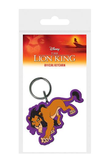 The Lion King Rubber Keychain Scar 6cm