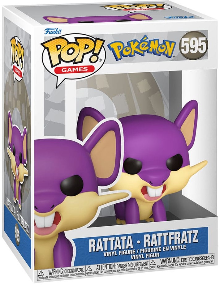 Pokémon POP! Games Vinyl Figure Rattata 9cm