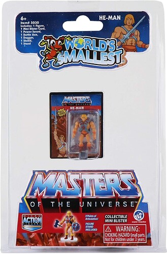 World's Smallest: Masters of the Universe Micro Action Figure He-Man