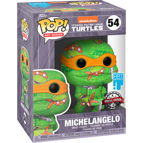 Teenage Mutant Ninja Turtles POP! Art Series Vinyl Figure Michelangelo 9cm