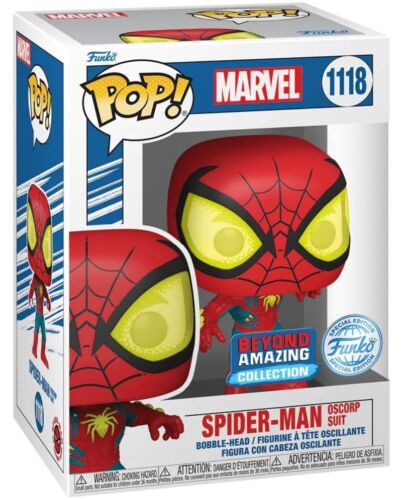 Spider-Man POP! Movies Vinyl Figure Spider-Man Oscorp Suit 9cm