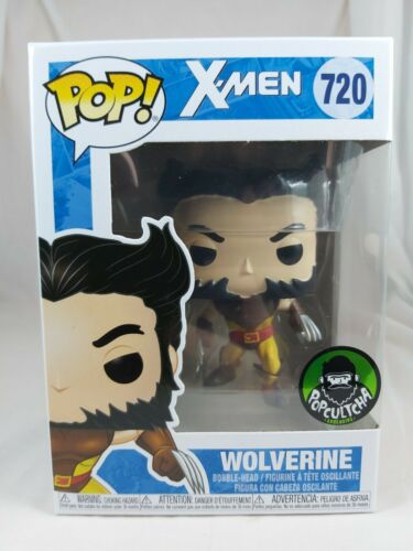 X-Men POP! Marvel Vinyl Bobble-Head Figure Wolverine (unmasked)(brown suit) 9cm