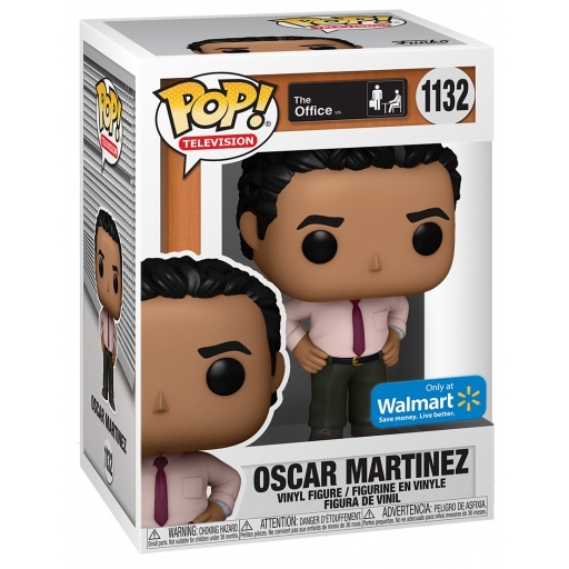The Office POP! Vinyl Figure Oscar Martinez Only at Walmart version 9cm