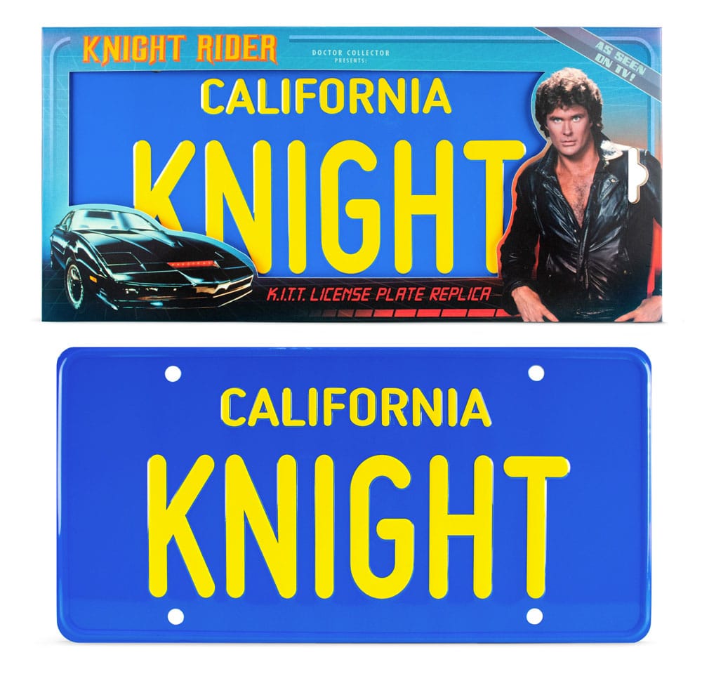 Knight Rider License plate *