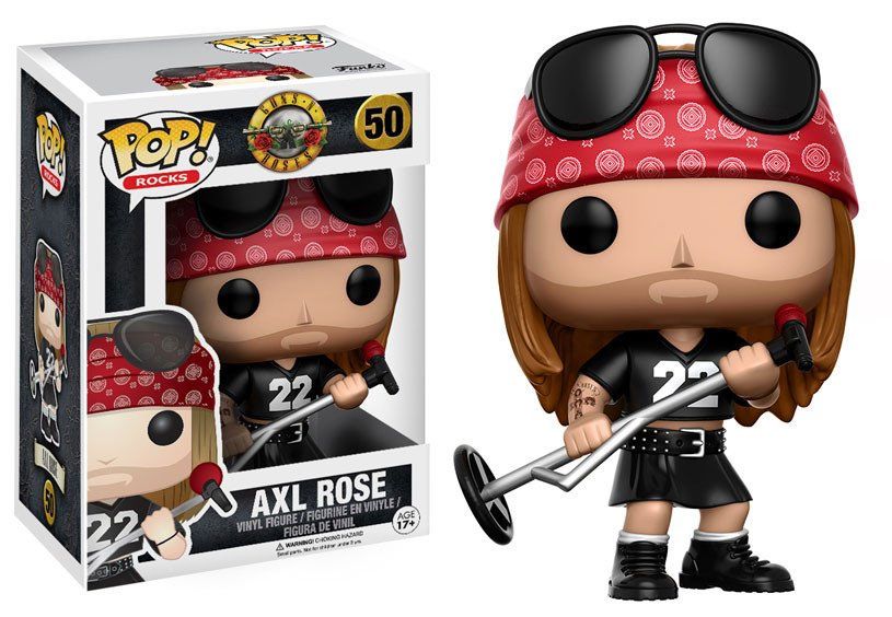 Guns N´ Roses POP! Rocks Vinyl Figure Axl Rose 9 cm