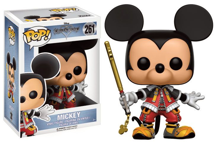Kingdom Hearts POP! Disney Vinyl Figure Mickey 9cm