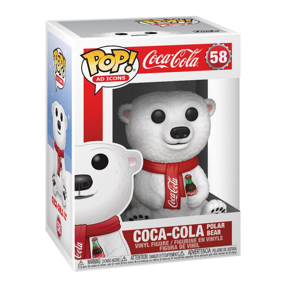 Coca-Cola POP! Ad Icons Vinyl Figure Coca-Cola Polar Bear 9cm