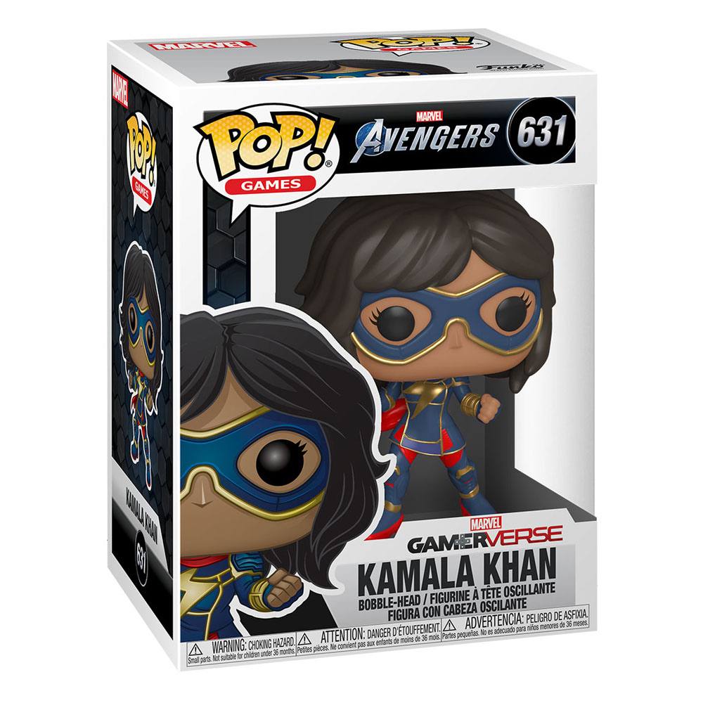 Marvel's Avengers (2020 video game) POP! Marvel Vinyl Figure Kamala Khan 9cm