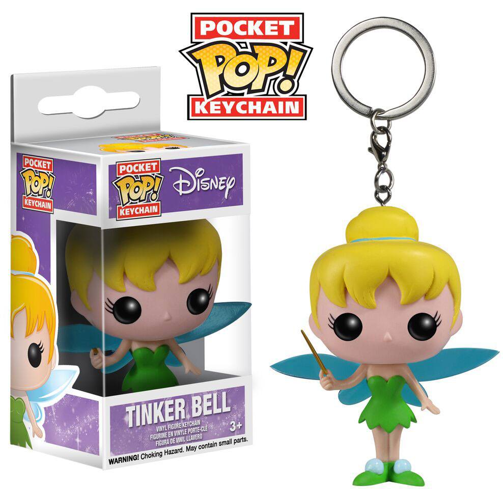Disney Pocket POP! Vinyl Keychain Tinkerbell 4 cm