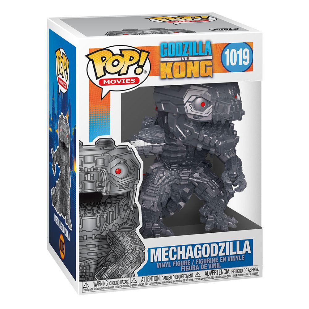 Godzilla Vs Kong POP! Movies Vinyl Figure Mechagodzilla (Metallic) 9cm