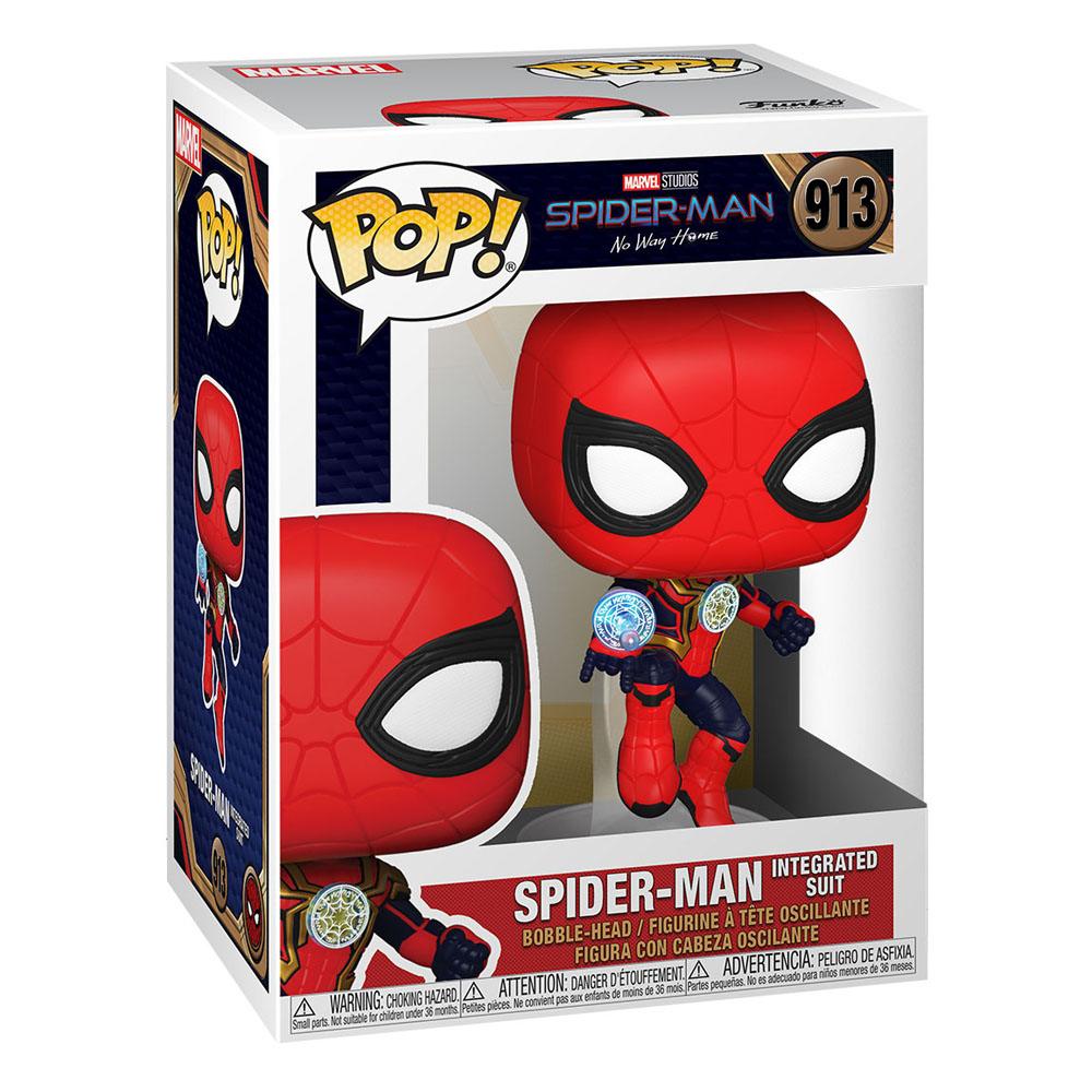 Spider-Man: No Way Home POP! Vinyl Figure Spider-Man (Integrated Suit) 9cm
