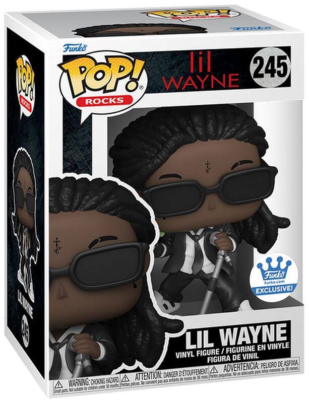 Lil Wayne POP! Rocks Vinyl Figure Lil Wayne with Lollipop Exclusive 9cm