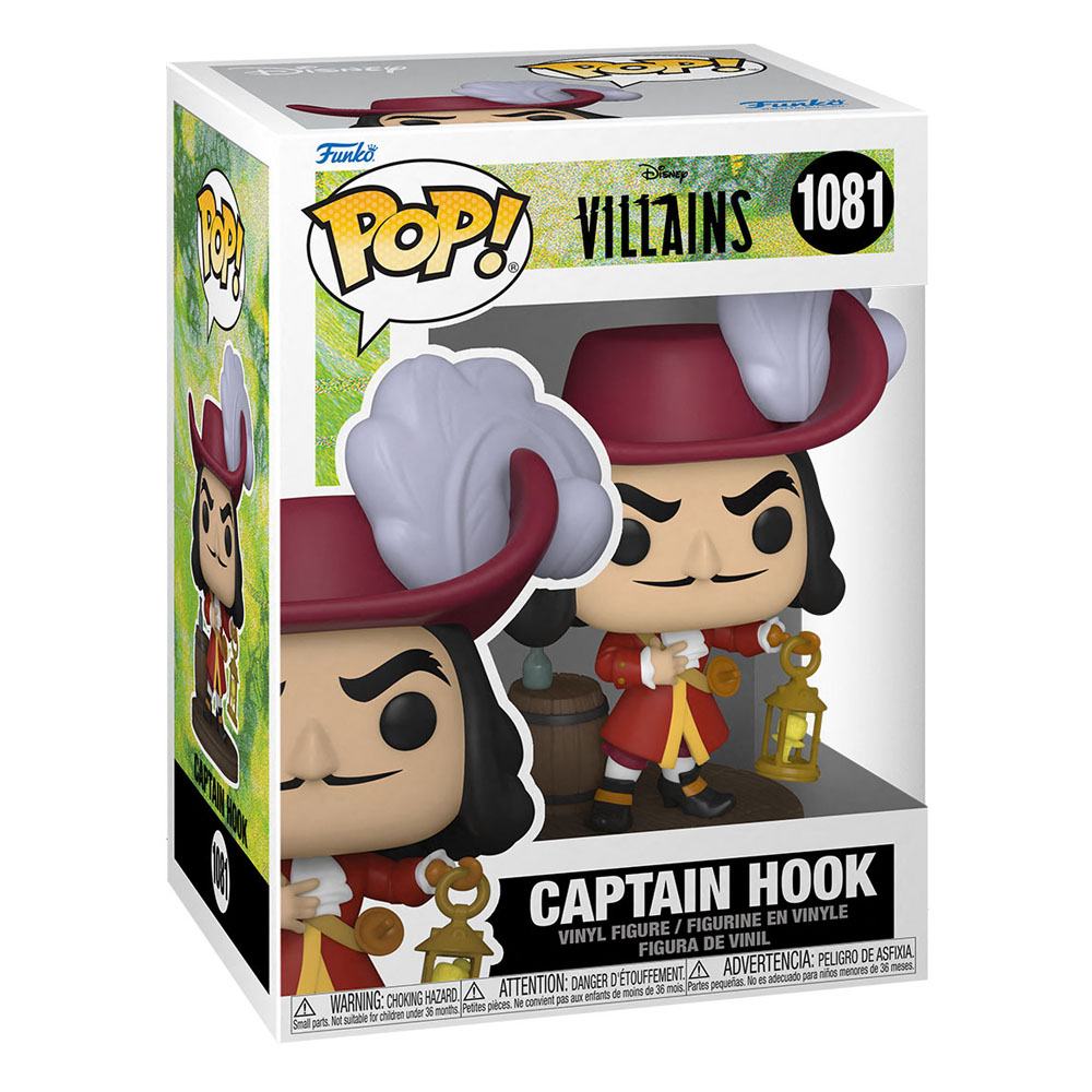 Disney: Villains POP! Disney Vinyl Figure Captain Hook 9cm
