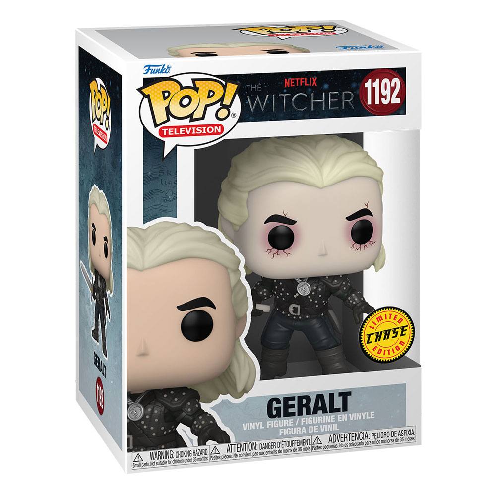 The Witcher POP! TV Vinyl Figur Geralt 9cm Chase