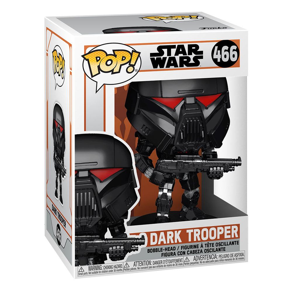 Star Wars The Mandalorian POP! TV Vinyl Figure Dark Trooper 9cm