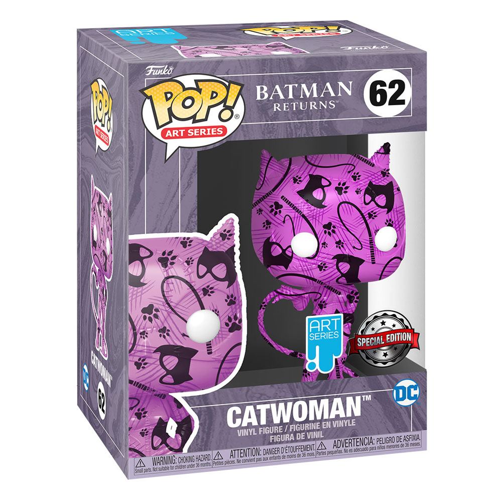 DC Comics POP! Art Series Vinyl Figure Catwoman 9cm
