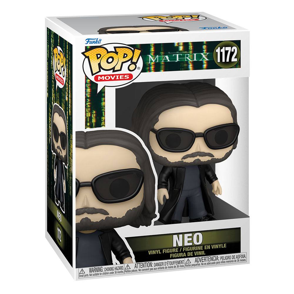 The Matrix 4 POP! Movies Vinyl Figure Neo 9cm