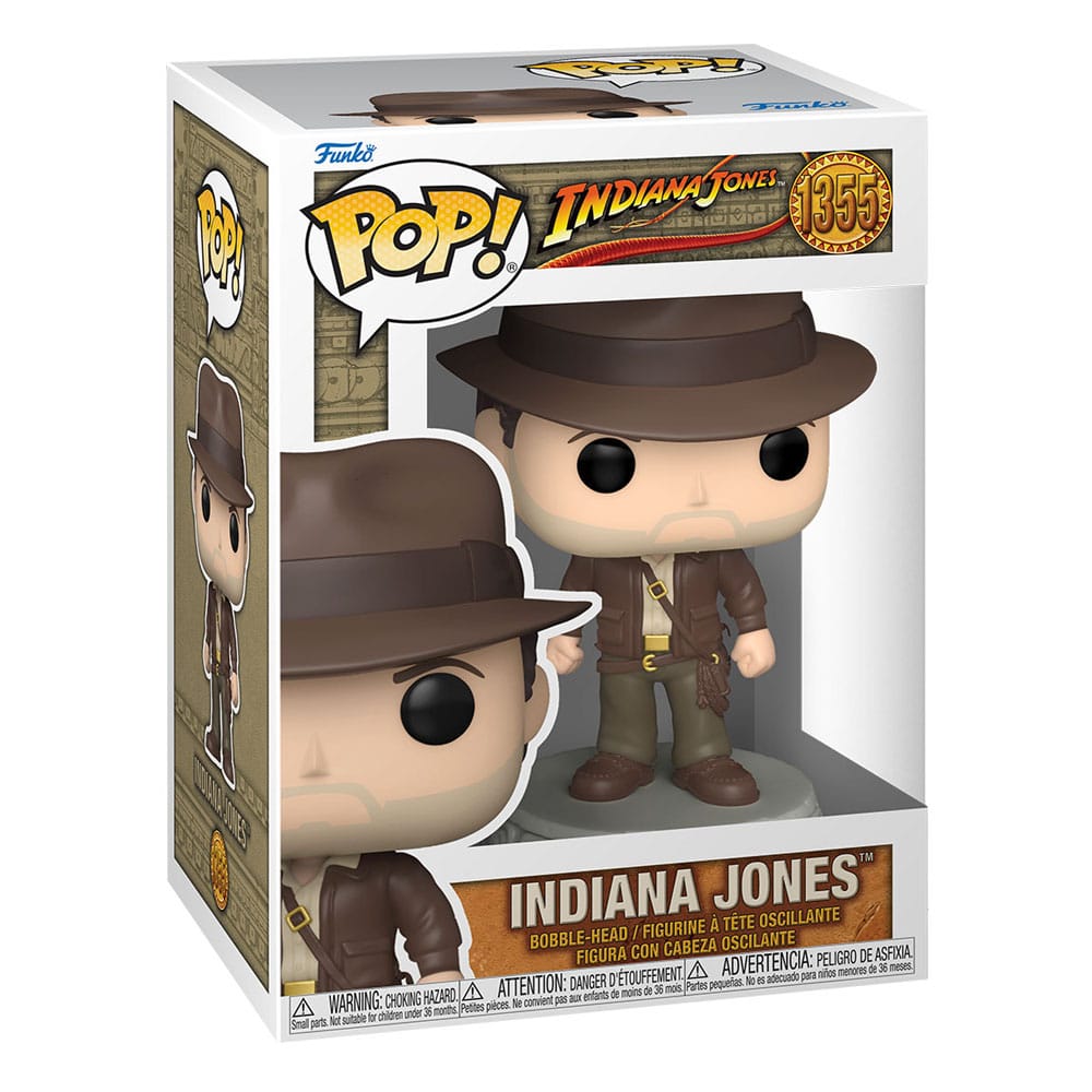 Indiana Jones POP! Movies Vinyl Figure Indiana Jones w-Jacket 9 cm
