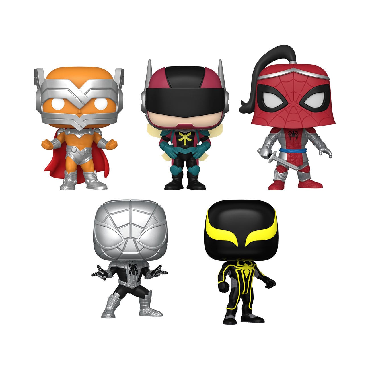 Marvel POP! Vinyl Figure 5-Pack Year of the Spider Special Edition 9cm