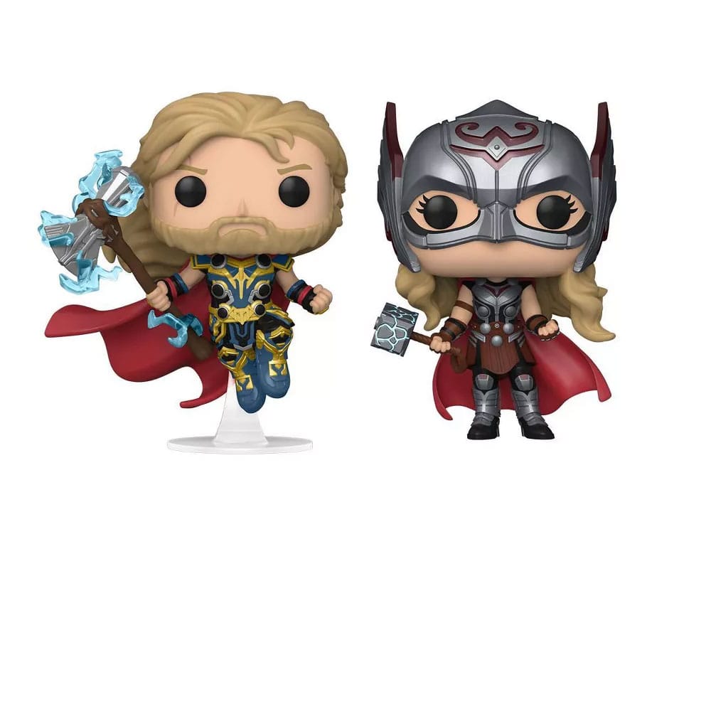 Thor: Love and Thunder POP! Vinyl Figures 2-Pack Thor & Mighty Thor 9cm
