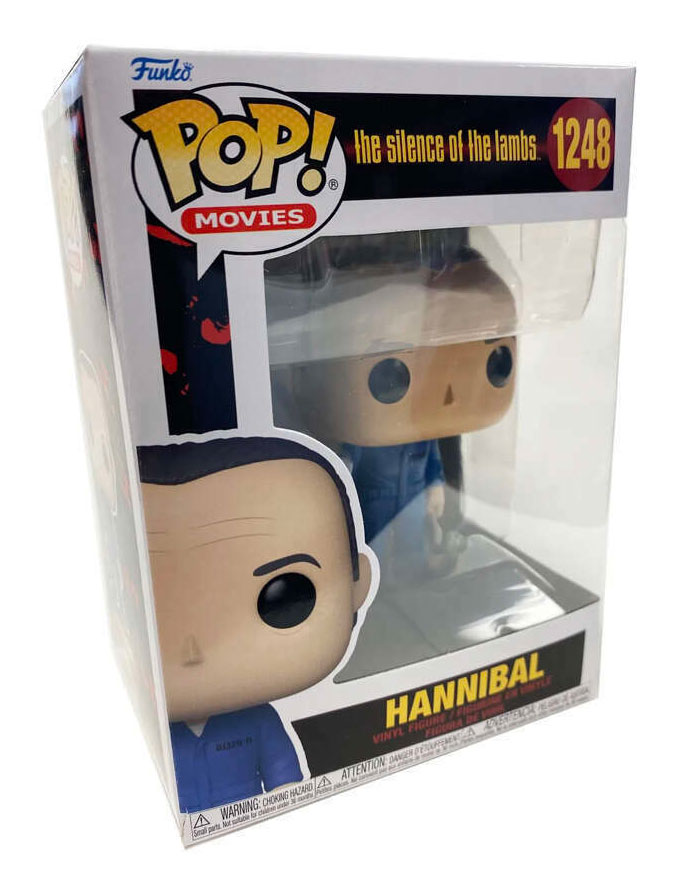 The Silence of the Lambs POP! Movies Vinyl Figure Hannibal w/ Knife and Fork 9cm