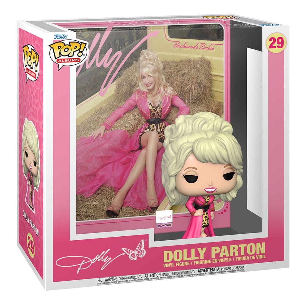 Dolly Parton POP! Albums Vinyl Figure Backwoods Barbie 9cm